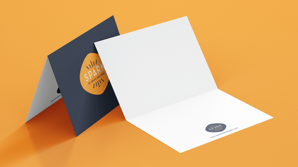 Spark VIP Greeting Card Mockup